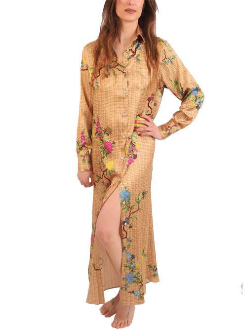 Silk shirtdress Laboratorio Capri | BRIGITTECESTO